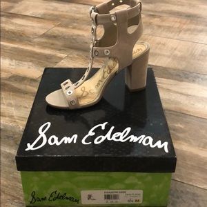 Sam Edelman Eyda, Bistro Suede Sandals size 6.5